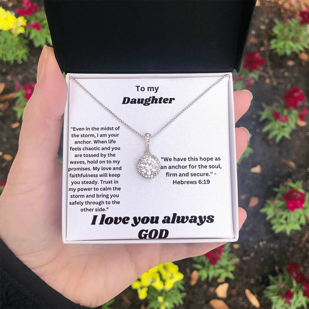 To my daughter-Eternal Hope Necklace