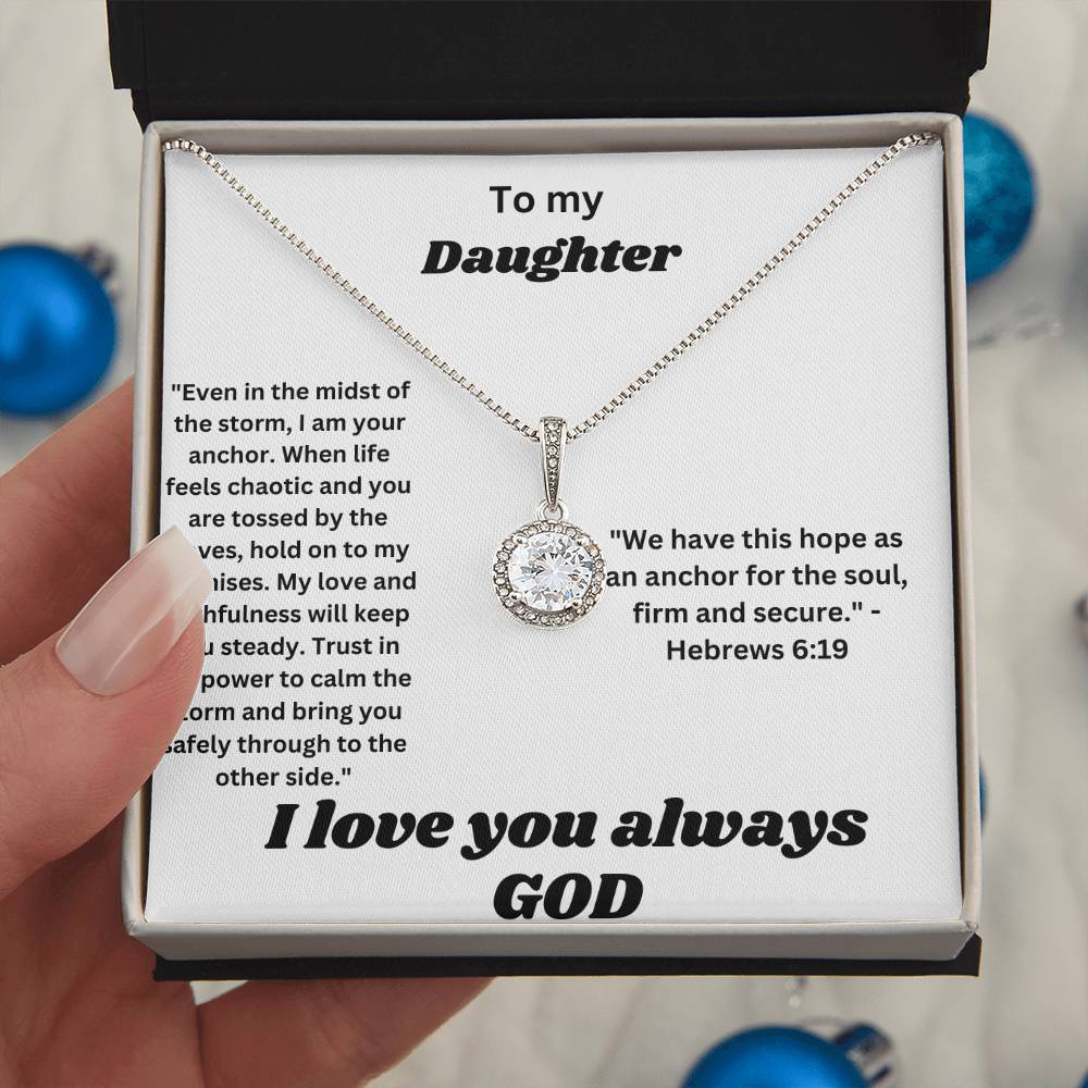 To my daughter-Eternal Hope Necklace