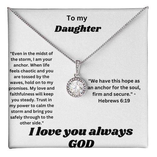 To my daughter-Eternal Hope Necklace