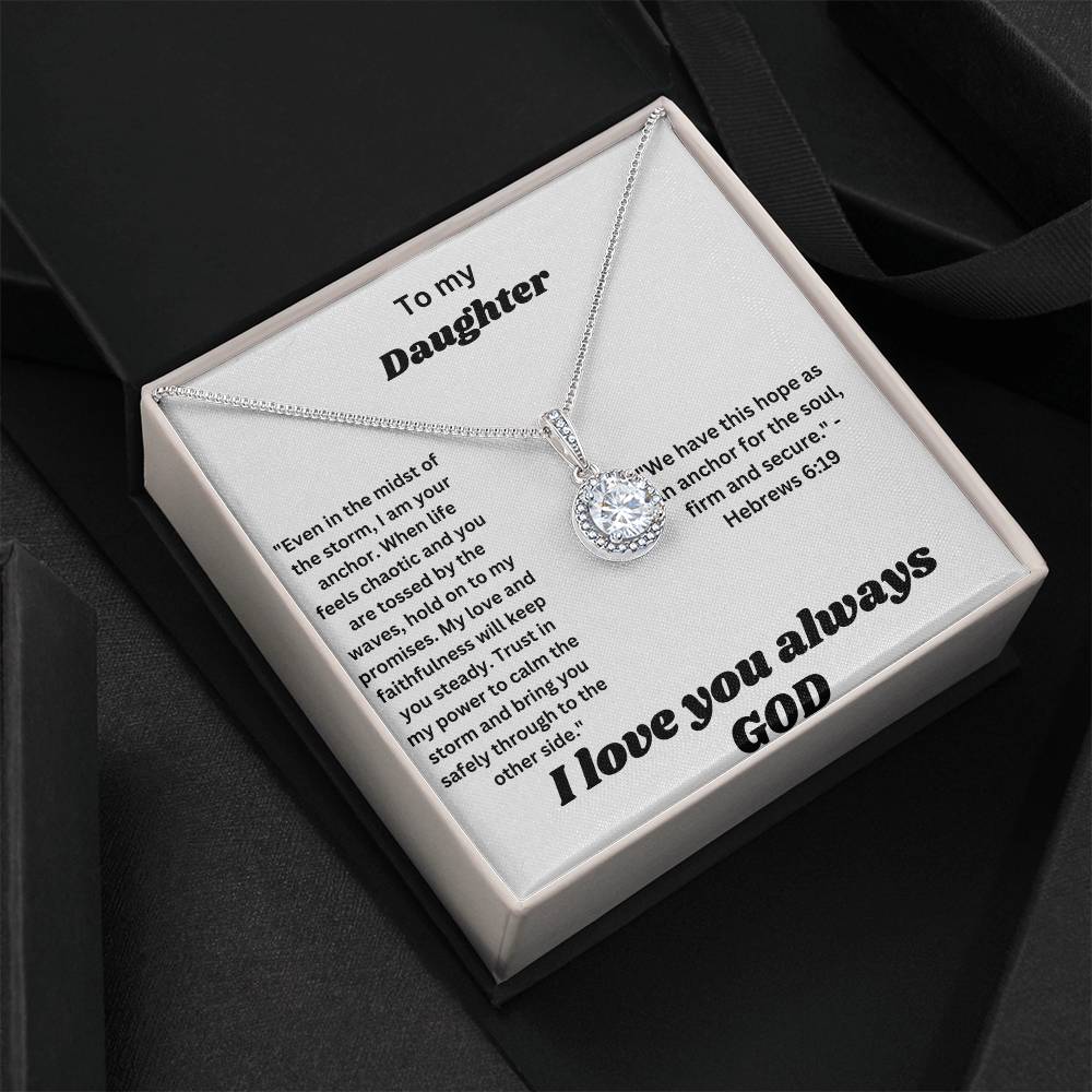 To my daughter-Eternal Hope Necklace