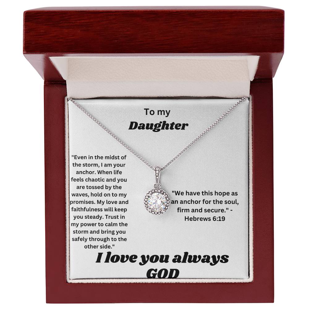 To my daughter-Eternal Hope Necklace