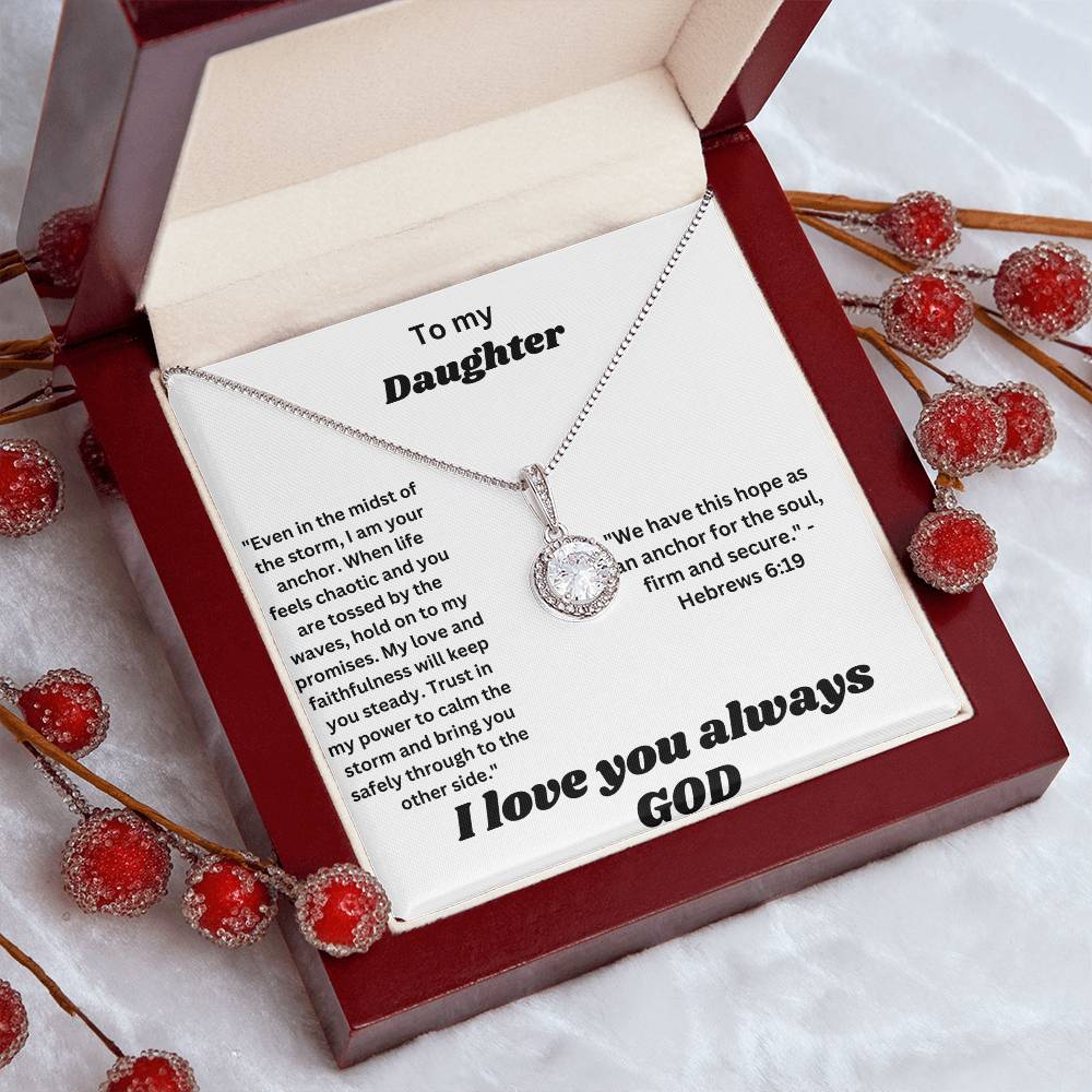 To my daughter-Eternal Hope Necklace