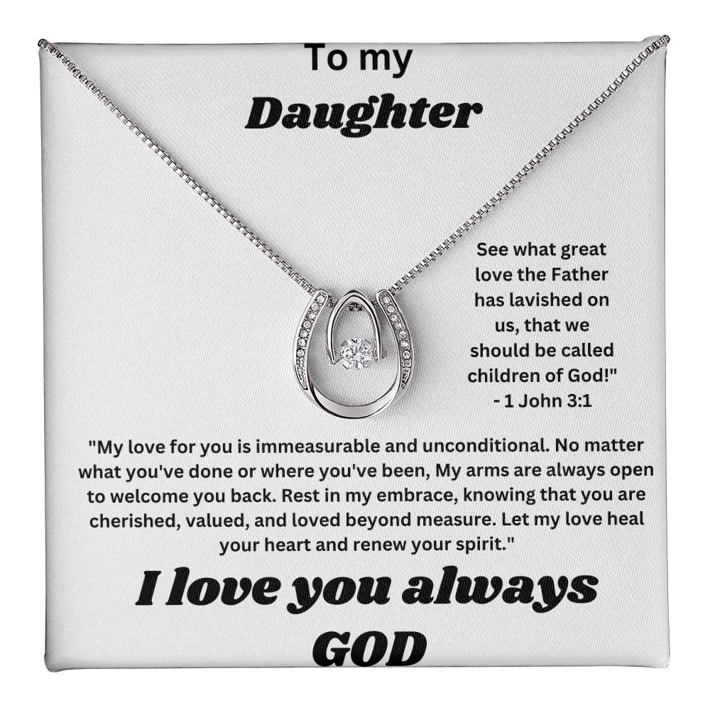 To my Daughter-Lucky Charm