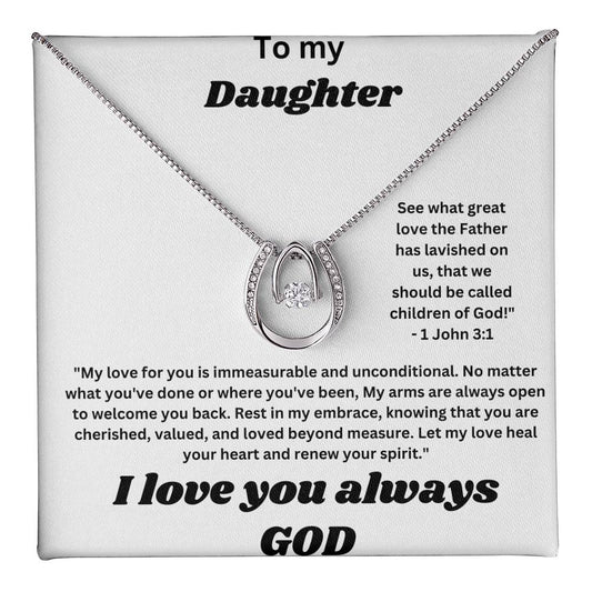 To my Daughter-Lucky Charm